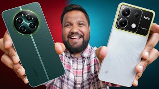 Realme 12 vs POCO X6 Full Comparison  Rs20000க்குள் எந்த Phone Best [upl. by Aicilana]