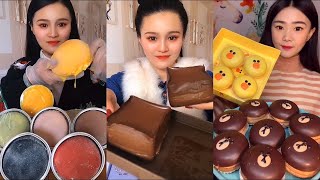 🍰 Comiendo deliciosos pasteles de chocolate 🍫  Mukbang ASMR [upl. by Benildis]