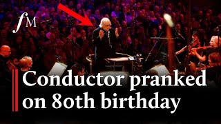 Sir Karl Jenkins wasn’t expecting this birthday surprise  Classic FM Live [upl. by Iarised]