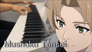 Mushoku Tensei II Pt 2 OP  On the Frontline Piano [upl. by Ahsenad]