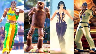 Tekken 8 DLC Legacy Outfits Showcase Vol3 ALL CHARACTERS [upl. by Gnemgnok]