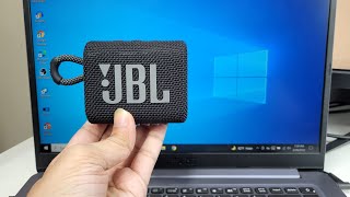 How to Connect JBL Go 3 Speaker to Windows 10 PC [upl. by Filiano725]