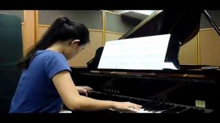 Dolannes Melodie Richard Clayderman  Solo Piano by Elizabeth [upl. by Josias]