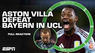 FULL REACTION Aston Villa BEST Bayern Munich in Champions League 👀 Surprising loss for Bayern 😳 [upl. by Harry114]