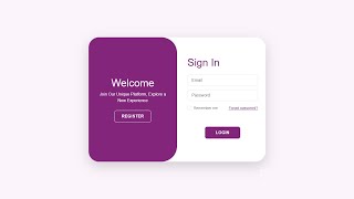 React Login And Register UI Template Using Bootstrap 5 [upl. by Ashelman75]