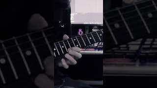 Melodic solo pentatonics metallica kirkhammett guitarsolo thrashmetal [upl. by Shelia]