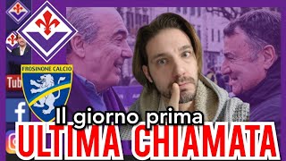 FIORENTINA  FROSINONE  ALLA RICERCA DELLA PRIMA VITTORIA  COMMISSO IN VERSIONE SOFT [upl. by Nive]