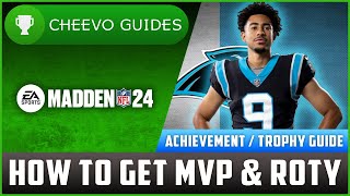 MADDEN NFL 24  MVP amp ROTY  Achievement  Trophy Guide XboxPS [upl. by Stubstad]