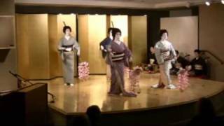 Traditional Japanese Geisha Dance Part 1 [upl. by Nyvrem775]