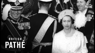 Greek Royals State Visit 1963 [upl. by Beard]