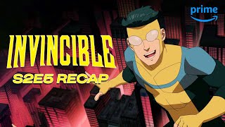 Invincible Season 2 Episode 5 Breakdown  Prime Video [upl. by Oreves51]