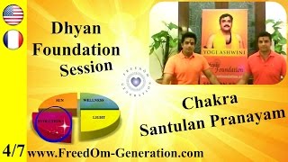 Dhyan Foundation 47  Session on Chakra Santulan Pranayam  Sanatan Kriya Practice [upl. by Ettenot]