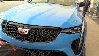 Installation Video for the 20222024 Cadillac CT4V Blackwing with carbon fiber spoiler [upl. by Enymzaj]