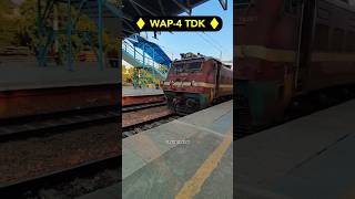 ⭐ WAP4 TUGHLAKABAD ⭐  Tughlakabad Electric Loco Shed ♦ shorts new trending [upl. by Lerad571]