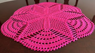 Hermoso Centro de Mesa a Crochet paso a paso🧶 [upl. by Yennor420]