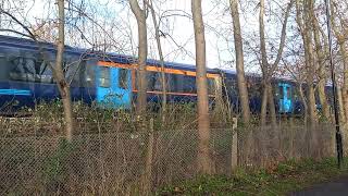 Southeastern City Beam Class 707 At Ladywell [upl. by Shanahan]