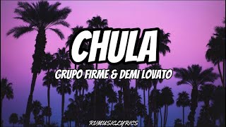 Grupo Firme amp Demi Lovato LetraLyrics [upl. by Opiuuk]