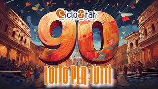 CENTRATO IL 90 A ROMA – ORA FACCIAMO FESTA CON I NUOVI NUMERI SETTIMANALI [upl. by Kin]