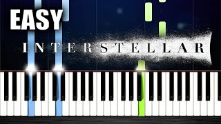 Hans Zimmer  Cornfield Chase Interstellar  EASY Piano Tutorial [upl. by Procto]