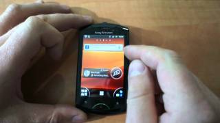 Sony Ericsson Live with Walkman review rus [upl. by Yngiram]