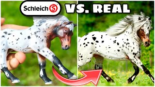 Schleich Horse Repaints in Real Life [upl. by Ahsitniuq265]