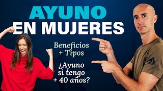 AYUNO INTERMITENTE en MUJERES ⭐ TIPOS de ayuno en mujeres recomendados [upl. by Razal]