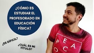 ¿Qué se estudia en el PROFESORADO de EDUCACIÓN FÍSICA Mi experiencia  entrenadorlucas [upl. by Isoais788]