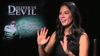 DELIVER US FROM EVIL interview Olivia Munn [upl. by Lalaj515]