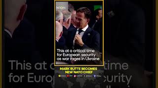 NATO appoints outgoing Dutch PM Mark Rutte as its next secretarygeneral  WION Shorts [upl. by Ellecrad]