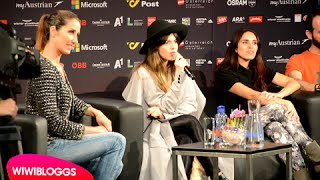 Eurovision Meet and Greet Portugal Leonor Andrade  wiwibloggs [upl. by Notnats448]