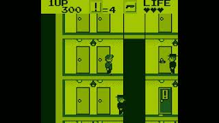 Elevator Action Gameplay Game Boy [upl. by Annohsed]