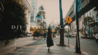 Shot on Dji Osmo Pocket 3 quotBangkok city of lifequot  Cinematic 4K [upl. by Anahgem]