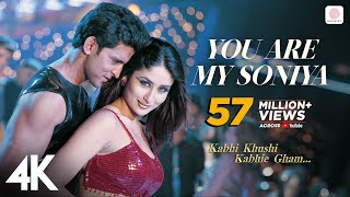 You Are My Soniya  K3G  Kareena Kapoor  Hrithik Roshan sonunigam  alkayagnik3875  4K [upl. by Kiona]