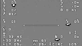 EzUHF connected to APM2 with MinimOSD RSSI amp LQ [upl. by Iblok]