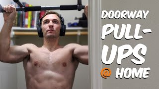 Gamer Shows How to do Pullups at Home Using Doorway Pullup Bar [upl. by Nannah907]