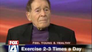 Jack Lalanne on Fox 5 News [upl. by Francoise655]