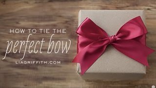 How to Tie the Perfect Bow [upl. by Liberati181]