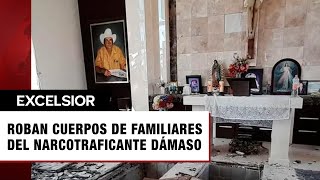 Roban cuerpos de familiares del narcotraficante Dámaso López Núñez alias ‘El Licenciado’ [upl. by Yro]