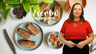 Zserbó recept ◾ HAGYOMÁNYOS ELKÉSZÍTÉS [upl. by Ajidahk]