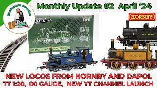 Monthly Update 2  00 Gauge and TT120 Shelf Layout [upl. by Inge]