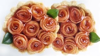 How to Make Apple Pie  Rose Tart 로즈 애플 파이 만들기  사과 타르트 한글자막 [upl. by Figone]