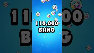 I Spent 110000 Bling in Brawl Stars brawlstars proplayer gaming [upl. by Hnad]