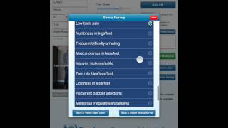 PostureScreen Pain Diagram Stress Survey [upl. by Swan]