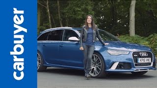 Audi RS 6 Avant indepth review  Carbuyer [upl. by Rohclem]