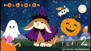 Halloween Quiz Teil 2  Halloween quiz part 2 for kids in german  DerDieDas  Der Kinderkanal 🐌🐙😇🐈 [upl. by Knobloch]