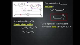 Correction 22p289 Mesurer une température à laide dune thermistance [upl. by Lydia]