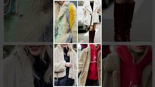 shorts Short Teddy Bear Coats at Fashion Week [upl. by Bethany]