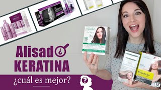 Alisado KERATINA ¿cuál es mejor 🤔  Alisados brasileños progresivos ¿funcionan  Alisados en casa [upl. by Adav]