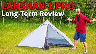 LANSHAN 1 PRO REVIEW  The Perfect Budget Ultralight Tent [upl. by Padraic]