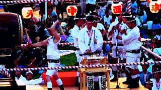 戸畑祇園大山笠 2019 名人の祇園ばやし 令和元年 競演会 [upl. by Eiresed333]